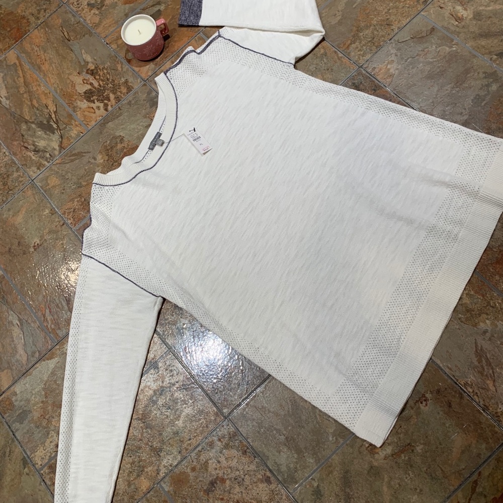 T by Talbots NWT Cream Sweater